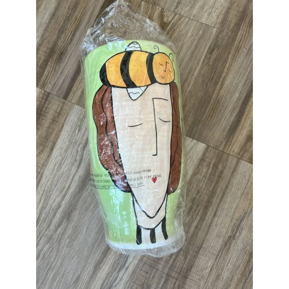 FINAL CLEARANCE Sandra Magsamen By Silvestri BEE HAPPY ceramic vase in box‎